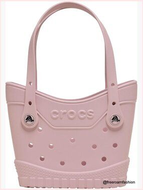 Small EVA Foam Tote Bag, Waterproof Washable, Customizable with Charms